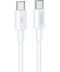 USB cable Remax RC-C021 USB-C to USB-C 30W 2.0m white Data USB kabeļi