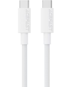 USB кабель Acefast C18-03 60W USB-C to USB-C 1.2m белый Дата USB-кабели