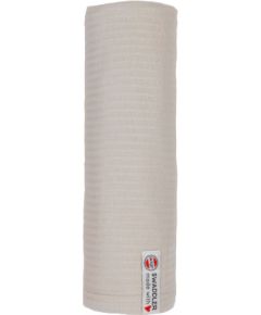 Lodger Swaddler Seersucker kokvilnas autiņš, 120x120 cm, Steel - SW 108 Хлопковые подгузники, зажимы