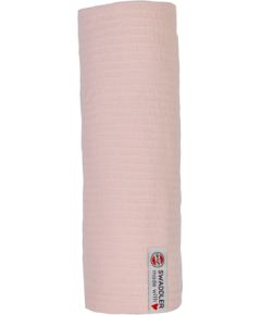 Lodger Swaddler Seersucker kokvilnas autiņš, 120x120 cm, Tan - SW 103 Хлопковые подгузники, зажимы