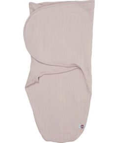 Lodger Bundler Solid kokvilnas autiņš mazuļa ietīšanai, Powder - BN 023 Miega guļammaisi, pidžamas