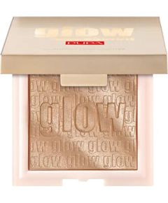 Pupa Glow Obsession Compact Highlighter - Kompaktní rozjasňovač 6 g 002 Rose Gold Духи и косметика