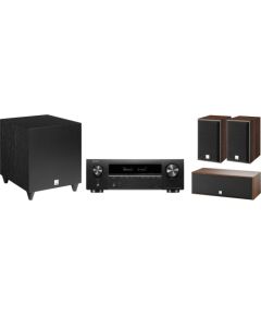 Denon AVR-S 670H + Dali 5.1 Speaker Set Bundle, AV Receiver (black, HEOS Built-In, 8K HDMI, WLAN, Bluetooth) Aудио-видео