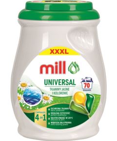 MILL PROFESSIONAL 3-chamber universal laundry capsules, 70 pcs. Tīrīšanas un Ķīmiskie līdzekļi