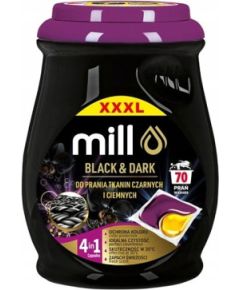 MILL PROFESSIONAL 2-chamber capsules for black and dark laundry 70 pcs. Tīrīšanas un Ķīmiskie līdzekļi