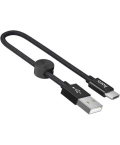 USB кабель HOCO X35 Type-C 0.25m черный Дата USB-кабели