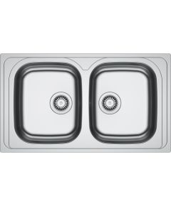 Franke Spark SKX 620-34-34/86 3 1/2" Iebūvējama Nerūsējoša Tērauda Virtuves Izlietne Jaunumi Sadz. tehnika