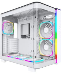 Montech KING PRO 95 , Tower case (white, Tempered Glass x 2) Корпуса