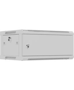 Lanberg Wall mounted installation cabinet 19" 4U 600X450 WF01-6404-00S Gray Serveri un to komponentes