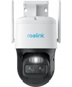 Reolink 4G LTE Dual-Lens Battery Security Camera Trackmix Series G770 PTZ 8 MP F2.8mm/F1.6, F8mm/F1.6 IP65 H.264/H.265 Micro SD, Max. 128 GB Video novērošanas kameras
