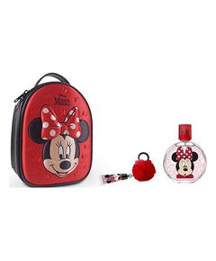 Fragrances For Children Minnie Dárková sada EDT 100 ml, lesk na rty s přívěskem a pouzdro na zip 100ml Парфюмерные наборы