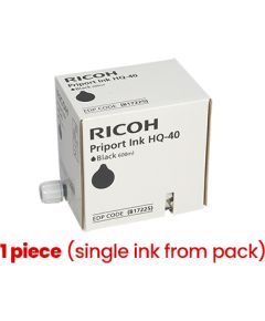 Ricoh Priport HQ-40 (817225) Ink Cartridge, Black (1 piece) Тонеры для принтеров