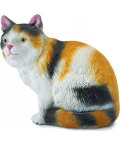 Figurka Collecta KOT DOMOWY SIEDZĄCY KOLOROWY - CollectA - 88490 - S Фигурки и герои