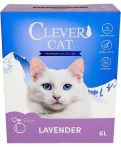 Micro Clever Cat Lavendel 6 L Kaķu pakaiši