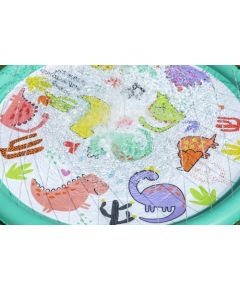 Brodzik mata wodna fontanna 122cm zraszacz dino ślizgawka Bestway 52698 Jaunumi - Sports