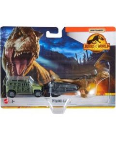 Mattel Mattel Pojazd Matchbox Jurassic World Transporter Dinozaurów Tyranno-Hauler Suņu un kaķu transport somas
