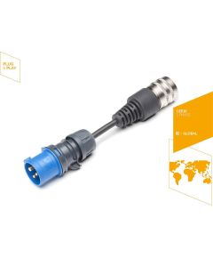 Juice Technology safety adapter JUICE CONNECTOR, CEE16 / 230V, 1-phase (blue, for JUICE BOOSTER 2) Elektro Auto lādēšanas piederumi