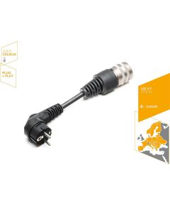 Juice Technology safety adapter JUICE CONNECTOR, CEE 7/7 EU CELSIUS (black, for JUICE BOOSTER 2, with temperature sensor) Elektro Auto lādēšanas piederumi