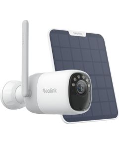 Reolink Wireless Pan & Tilt Long Lasting Solar/Battery Camera with Spotlights Altas Series B630 with Solar Panel Bullet 4 MP 4mm/F1.0 Micro SD, Max. 512 GB Video novērošanas kameras