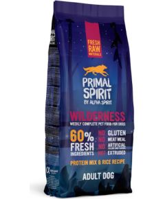 PRIMAL SPIRIT Wilderness 60% Meat Pork and Chicken - semi-moist dog food - 12 kg Suņu barība