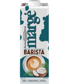 MargĖ Barista kokosriekstu dzēriens MARGE, 1 l ( Gab. x 6 ) Kafijas kapsulas, kafija