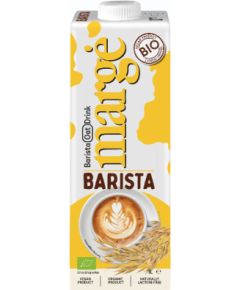 MargĖ Organiskais Barista auzu dzēriens MARGE, 1 l ( Gab. x 8 ) Kafijas kapsulas, kafija