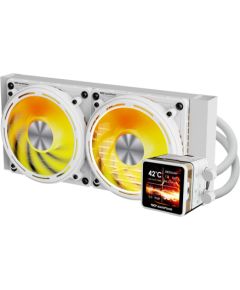 Darkflash Water cooling for the processor DE240 (white) Procesoru dzesēšana