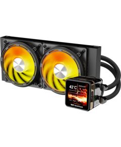 Darkflash CPU water cooling DE240 (black) Procesoru dzesēšana