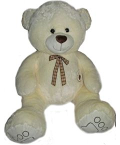 Sun Day Плюшевый большой мишка 140 cm белый (M3622) 160126-BALTS Мягкие игрушки