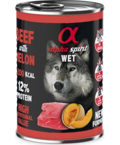 Alpha Spirit Wołowina z Melonem 400 g Suņu barība