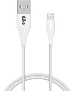 iLike -  iLike Evelatus Charging Cable for lightning devices CCI01 White Дата USB-кабели