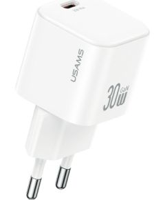 Зарядное устройство USAMS JO Series CC262 30W | USB-C | USB-C to Lightning Cable | 1m | white | damaged package Зарядные устройства