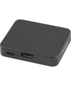 Lanberg Splitter video HDMI to 2X HDMI 4K, USB-C Port, Black SPV-HDMI-1002 Aдаптеры