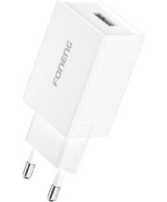 Сетевая зарядка Foneng K210 2.1A USB-A белая Зарядные устройства