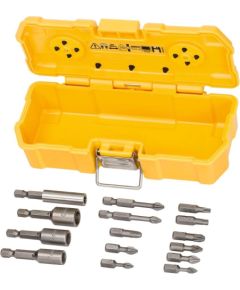 Skrūvgriežu uzgaļu komplekts DeWalt DT7918-QZ; 15 gab. Piederumi urbjiem