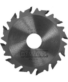 Griešanas disks kokam DeWalt DT1306-QZ; 102x22x4,0 mm; Z12 Zāģripas