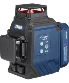 Krustveida lāzera nivelieris Limit 1180-RH; 1/4''; IP54;  sarkanā krāsā Mērinstrumenti, Attāluma un līmeņa mērītāji