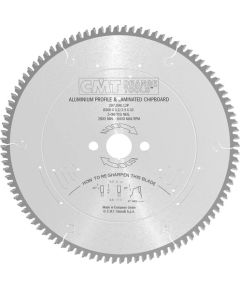 Griešanas disks alumīnijam CMT 297; 300x3,2x32; Z96; -6° Zāģripas