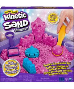 Spin Master Kinetic Sand Shimmer - Sparkle Sandcastle Set (Pink) (6063520) интерактивные игрушки