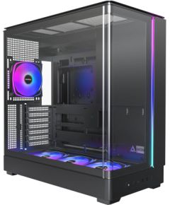 Case MONTECH micro ATX/Mini-ITX Black Midi Tower PC KING 45 PRO KING45PRO(B) Datoru korpusi