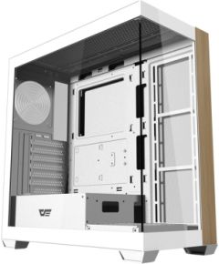 Darkflash DS900W computer case without fans (White) Datoru korpusi