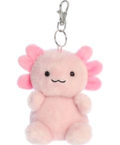 AURORA Palm Pals atslēgu piekariņš - Aksolotls, 10 cm Mīkstās rotaļlietas
