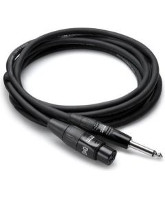 Hosa - Kabel mikrofonowy PRO XLRf - TS. 1.5m Jaunumi - Audio-Video