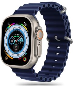 Tech-Protect   Tech-Protect IconBand Pro Strap for Apple Watch 4 / 5 / 6 / 7 / 8 / 9 / SE / Ultra 1 / 2 (42/44/45/49 mm) - Navy Blue Smart pūlksteņu aksesuāri
