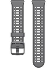 COROS PACE 3 Silicone Band - Black Smart pūlksteņu aksesuāri