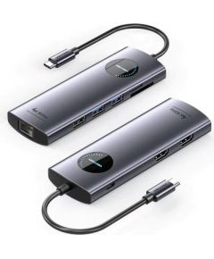 Vention 9-in-1 MST USB-C 4K 100W 5Gbps docking station Datoru dokstacijas