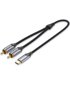Kabel Audio Vention USB-C na 2RCA męski 2m Проводa