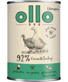OLLO Umami Goose and turkey - wet dog food - 850g Suņu barība