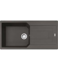 Franke Urban UBG 611-100 3 1/2" Šīfera Pelēka Granīta Iebūvējama Virtuves Izlietne Virtuves izlietnes