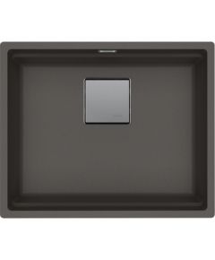 Franke Kubus KNG 110-52 3 1/2"  Šīfera Pelēka Granīta Iebūvējama Virtuves Izlietne Virtuves izlietnes